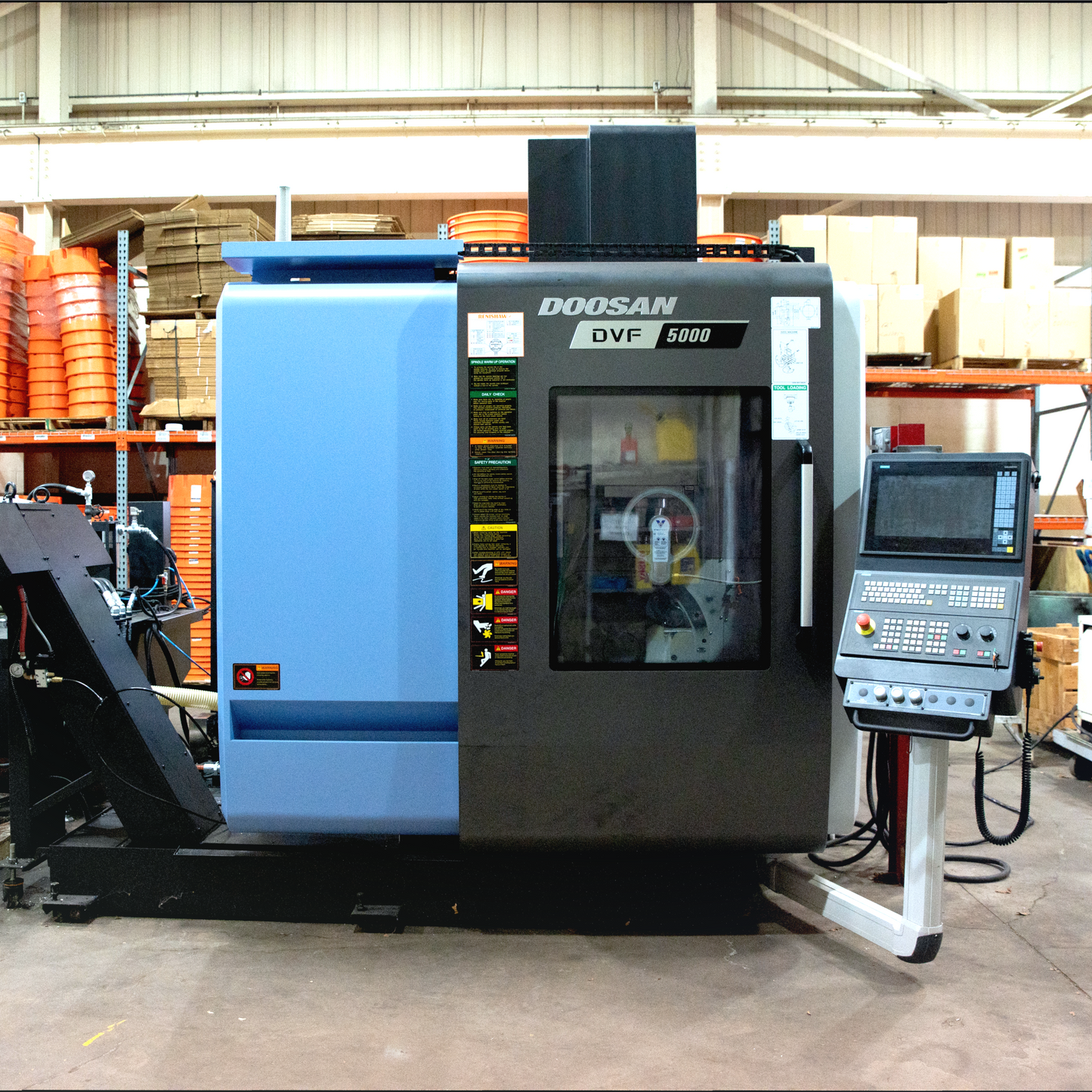 Doosan DVF 5000 - 5th Axis Vertical Machining Center - 2020 (694 Hours)