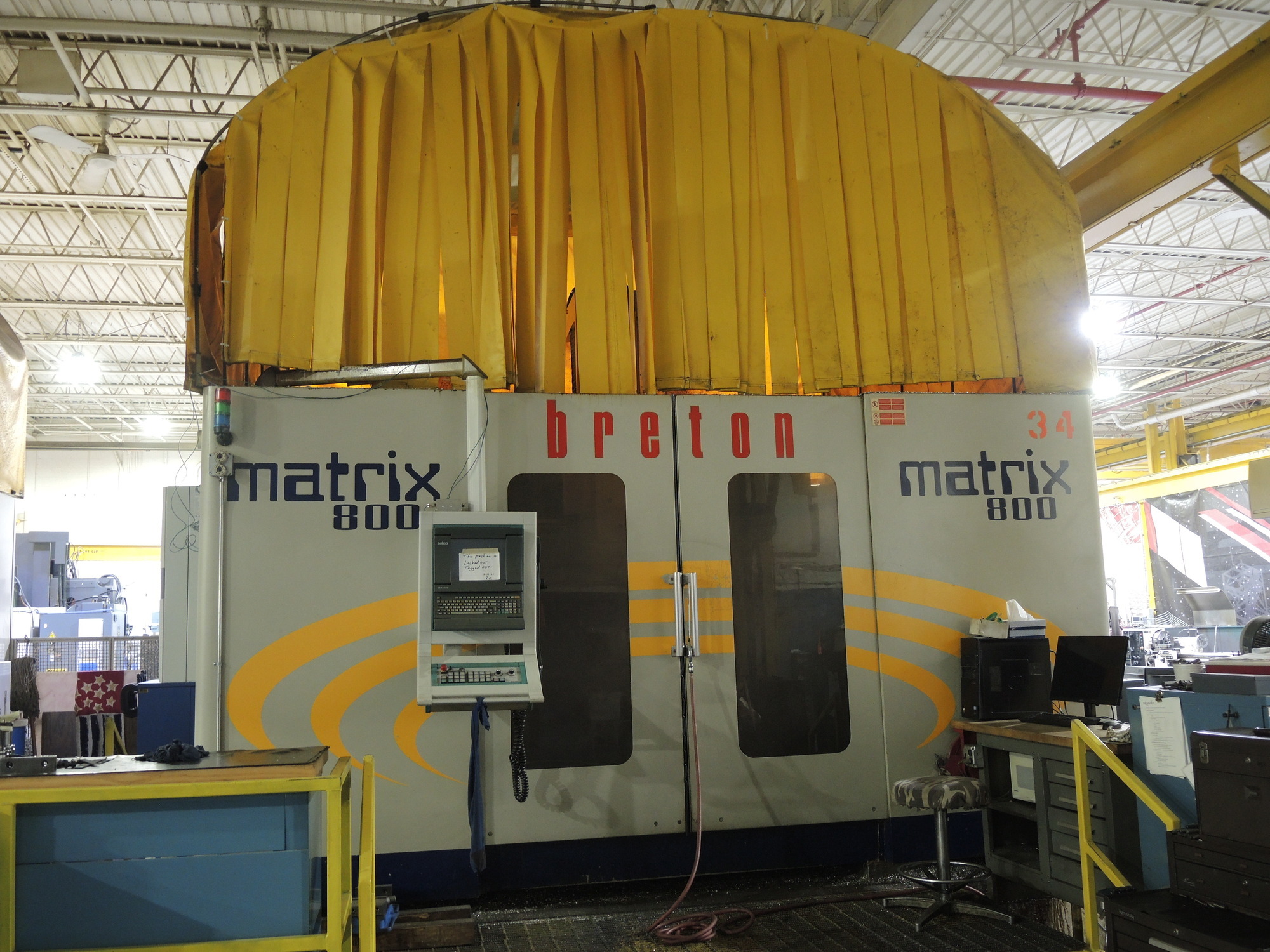 BRETON MATRIX 800 K/25 Vertical Machining Centers (5-Axis or More) | Tartan American Machinery Corp.