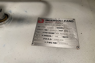 1996 INGERSOLL RAND CB2-2400 CNC Waterjet Cutting | Tartan American Machinery Corp. (71)