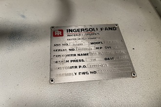 1996 INGERSOLL RAND CB2-2400 CNC Waterjet Cutting | Tartan American Machinery Corp. (72)