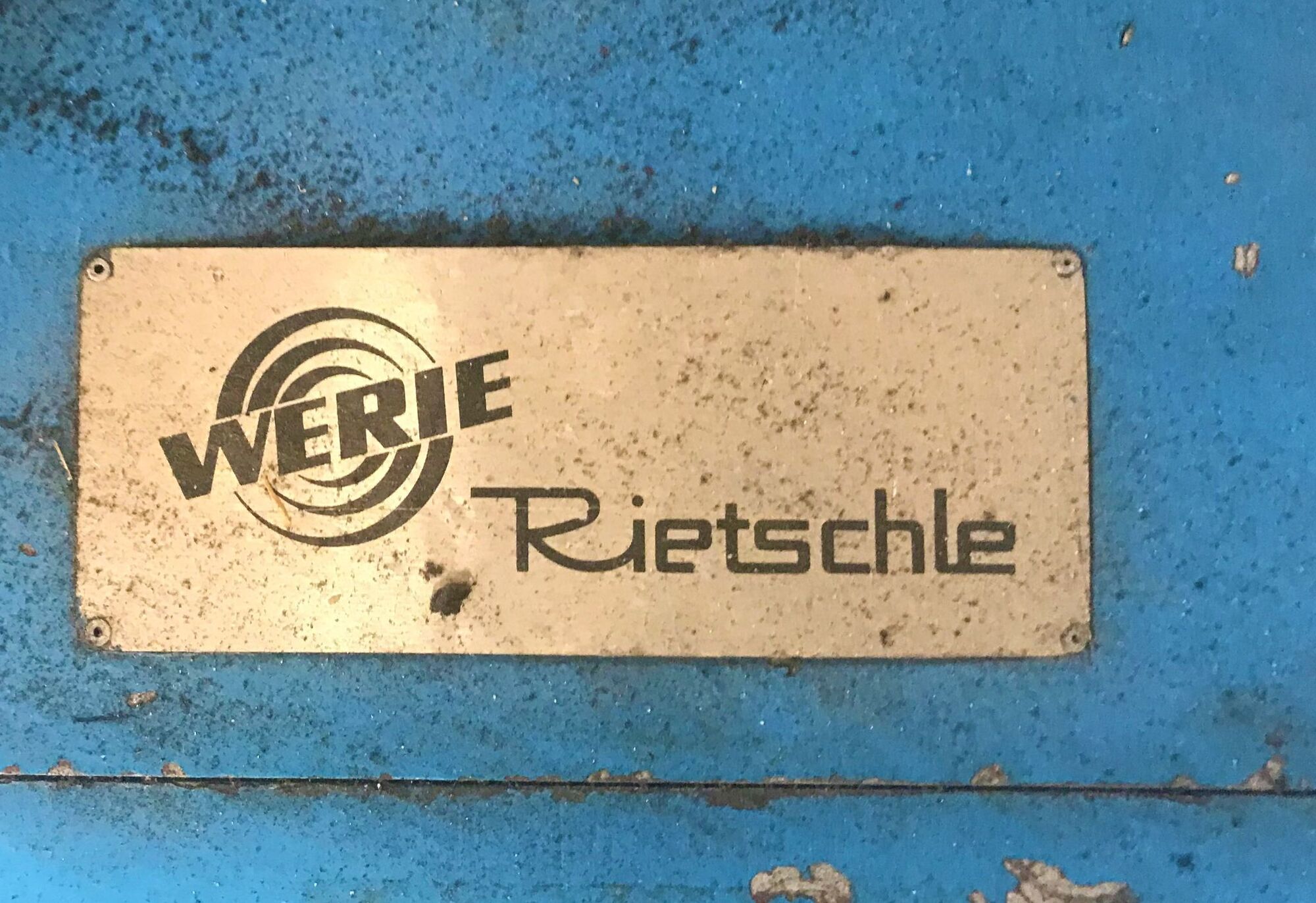 Werie Rietschle Vacuum Pump Vacuum Pump | Tartan American Machinery Corp.