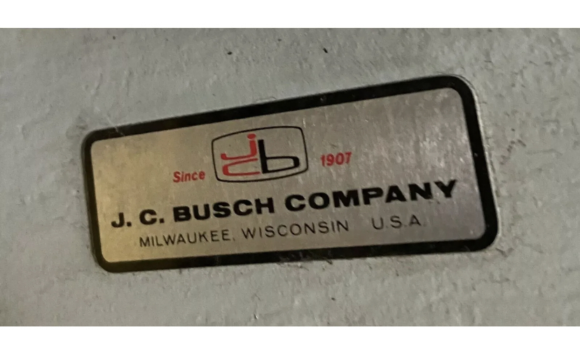 JC Busch 2800 Precision Standard Angle Plate | Tartan American Machinery Corp.