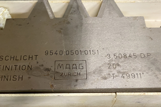 MAAG WS-2 Rack Cutter Sharpeners | Tartan American Machinery Corp. (89)